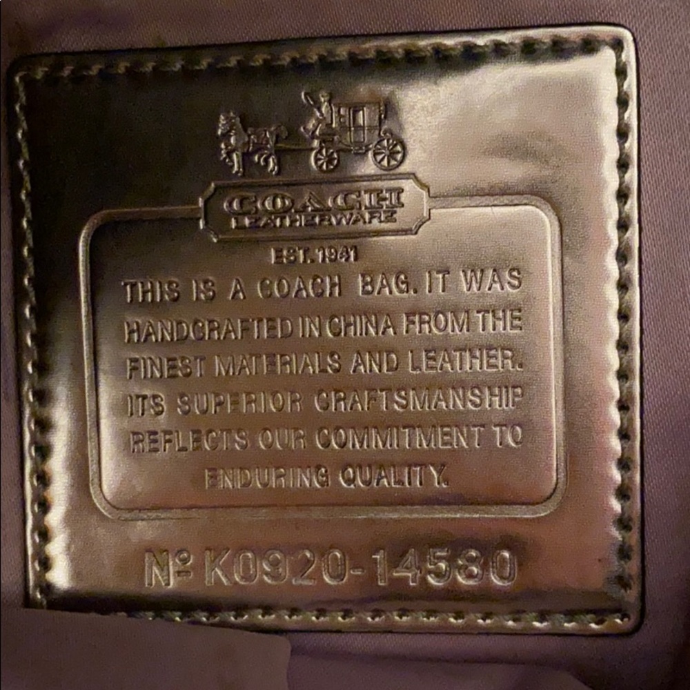 Coach Hobo/Shoulder Bag K0920-14580 - Picture 6 of 7